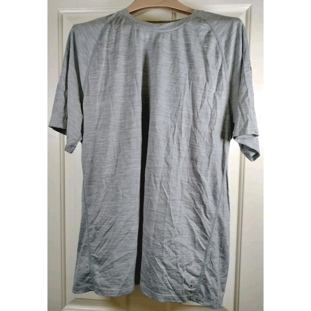 Smartwool Merino 150 Shirt Mens XL Gray Short Sleeve Athletic Trail Tee Top